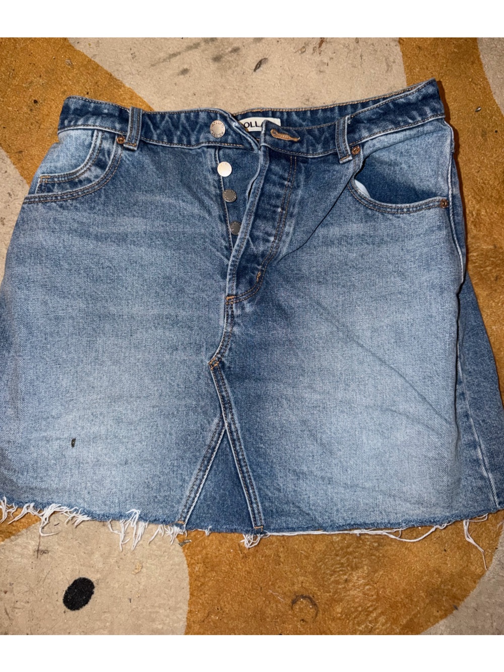 Rollas High Waisted Mini Skirt